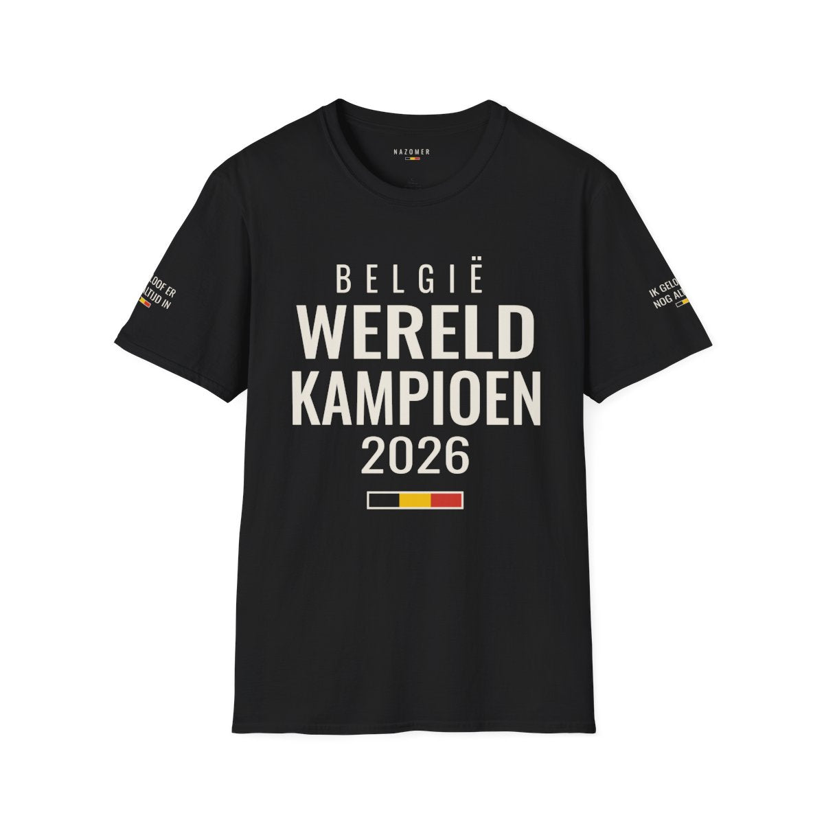 NAZOMER WK 2026 shirt zwart